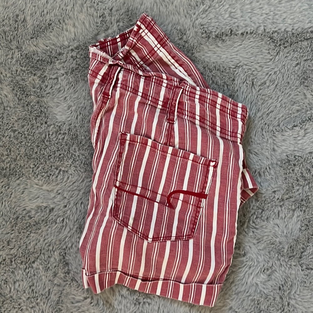 Jean shorts, very cute!